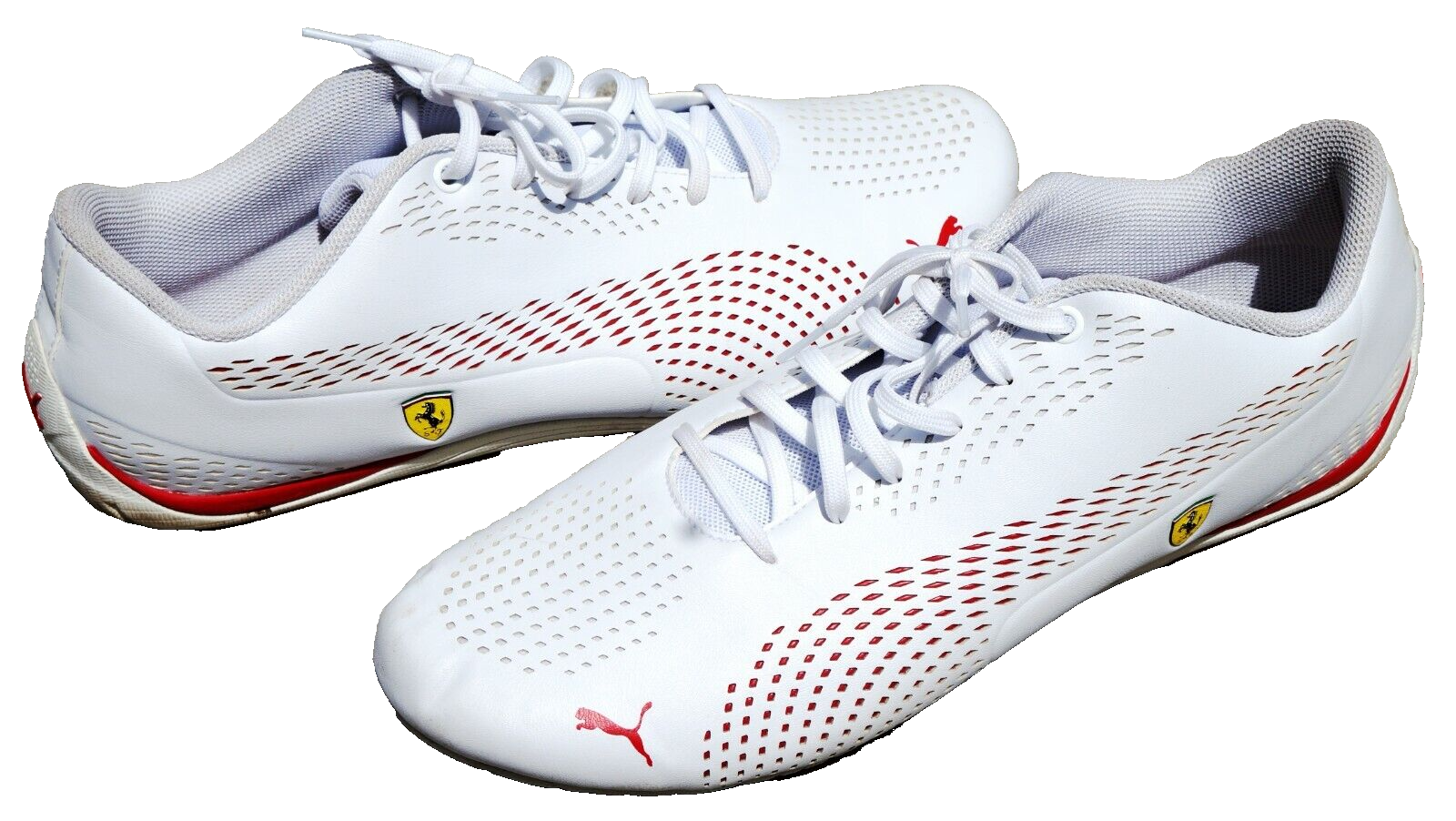 SCUDERIA FERRARI WHITE/RED PUMA DRIFT CAT 5 ULTRA II MENS 13 SHOES! | eBay